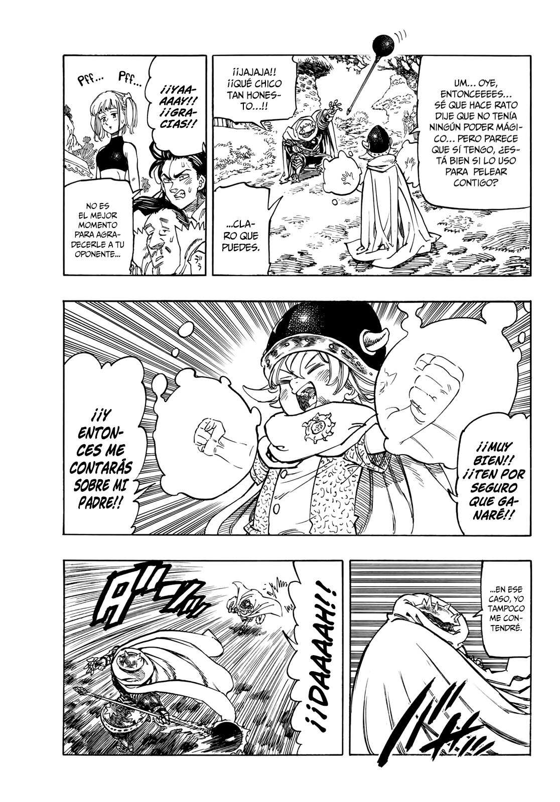 Mokushiroku no Yonkishi Capítulo 4 - Página 9 en español