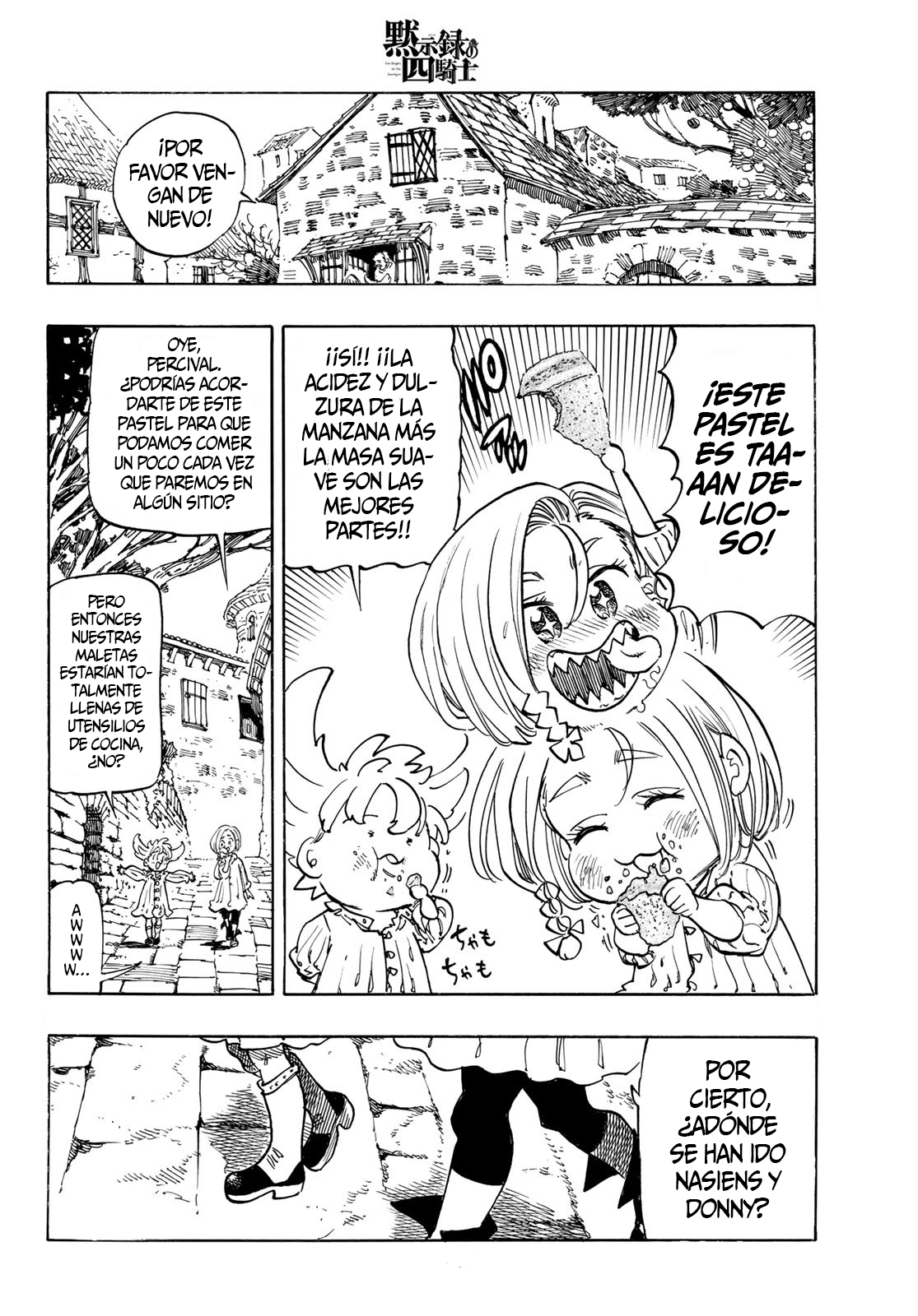 Mokushiroku no Yonkishi Capítulo 86 - Página 3 en español