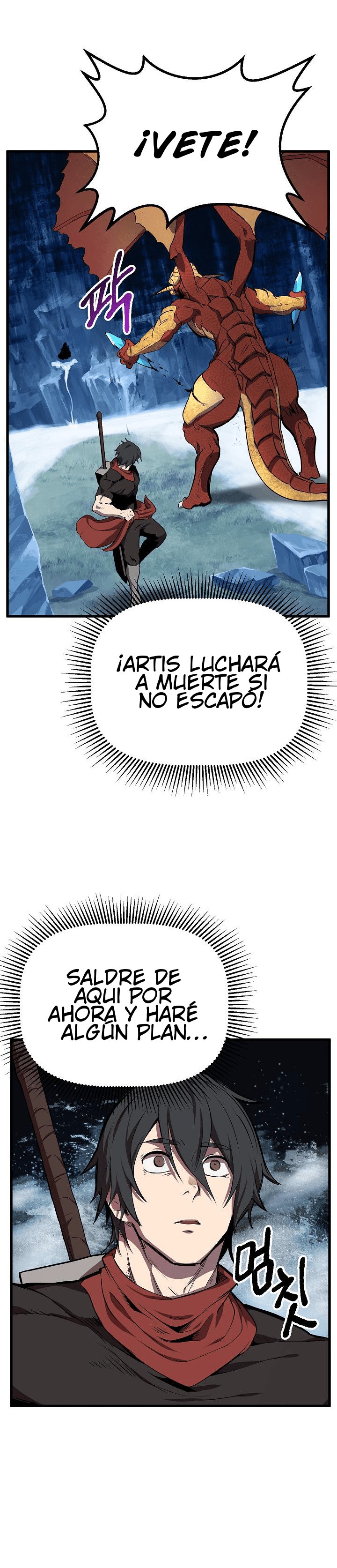 La Historia de Supervivencia de un Rey de la Espada en un Mundo de Fantasía Capítulo 19 - Página 37 en español