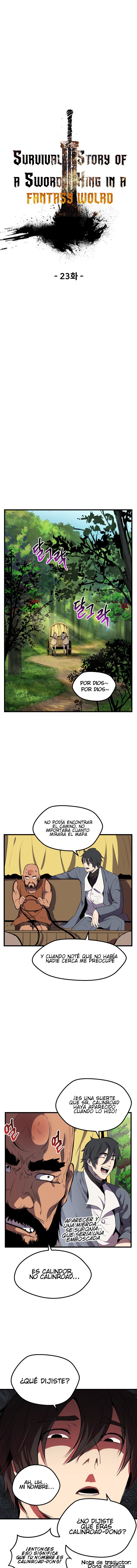 La Historia de Supervivencia de un Rey de la Espada en un Mundo de Fantasía Capítulo 24 - Página 4 en español