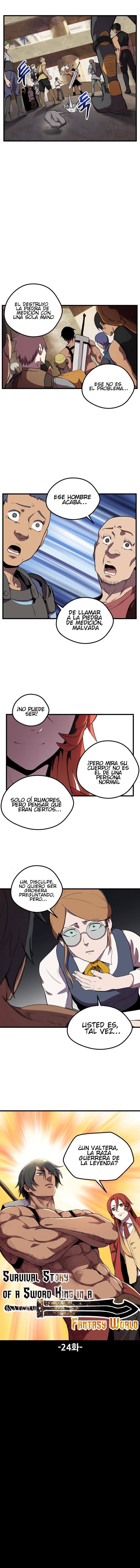 La Historia de Supervivencia de un Rey de la Espada en un Mundo de Fantasía Capítulo 25 - Página 5 en español