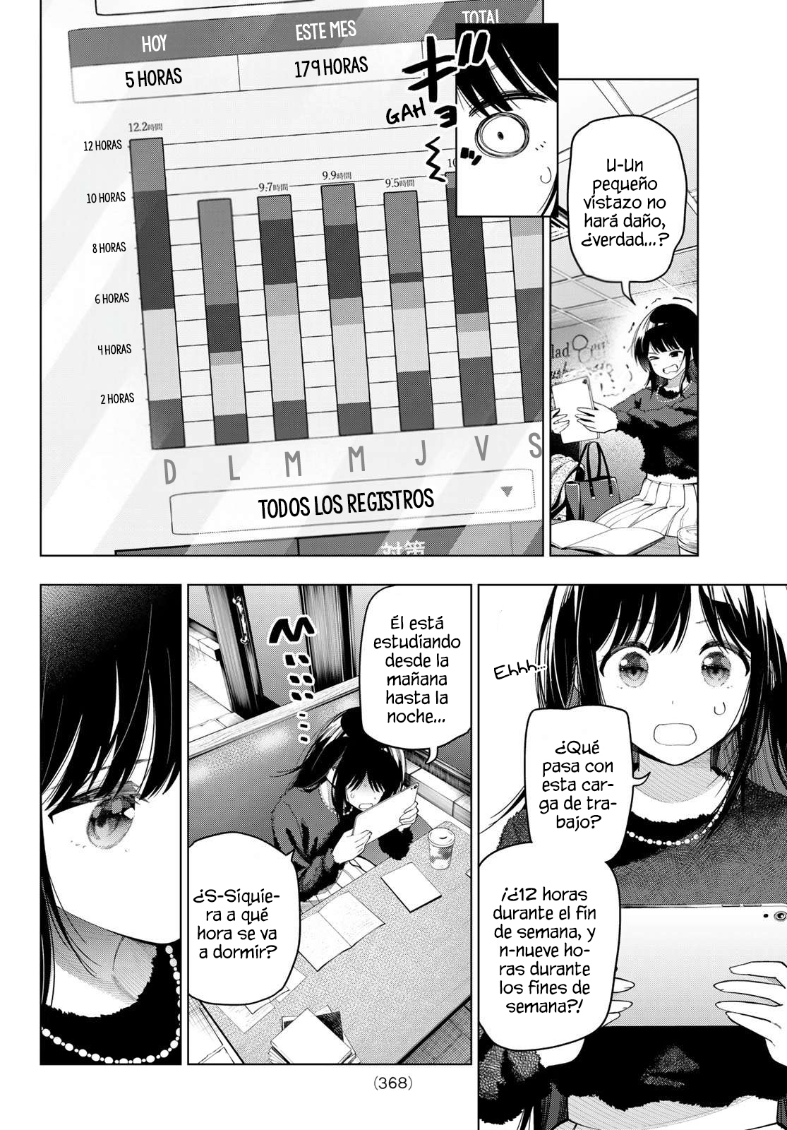 Mayonaka Heart Tune Capítulo 103 - Página 14 en español