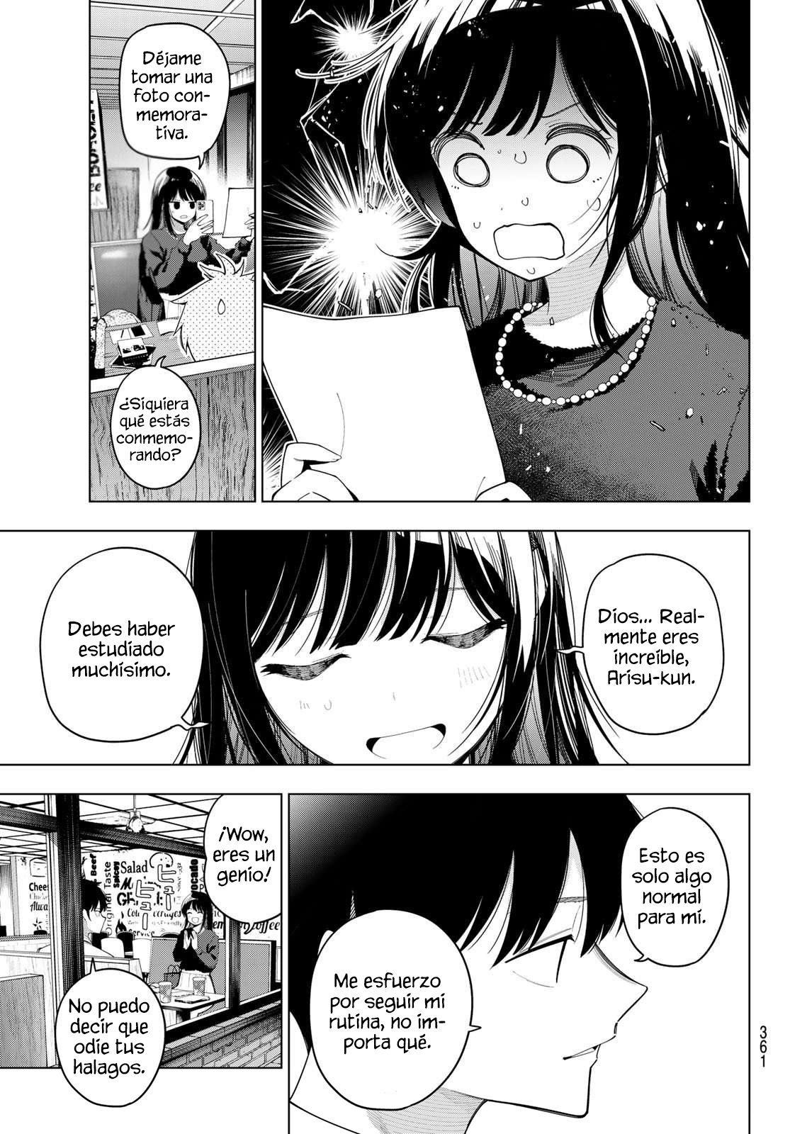 Mayonaka Heart Tune Capítulo 103 - Página 7 en español