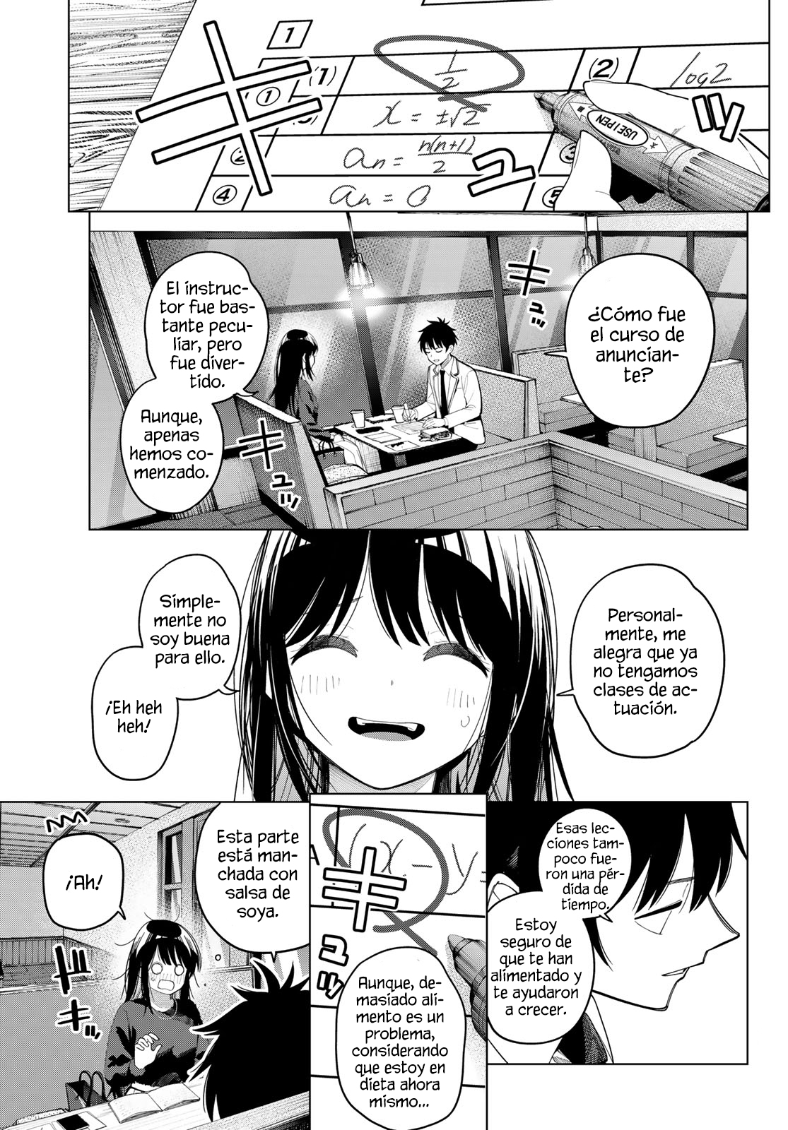Mayonaka Heart Tune Capítulo 103 - Página 9 en español