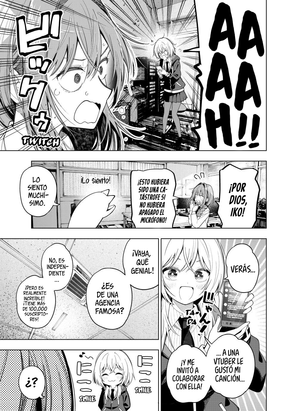 Mayonaka Heart Tune Capítulo 108 - Página 14 en español