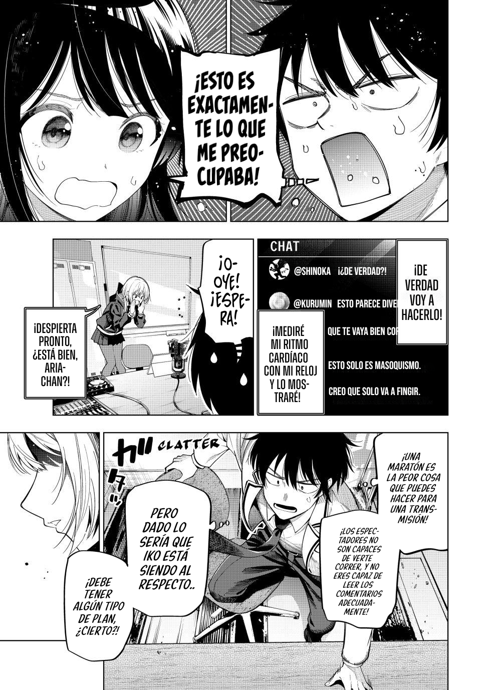 Mayonaka Heart Tune Capítulo 109 - Página 12 en español