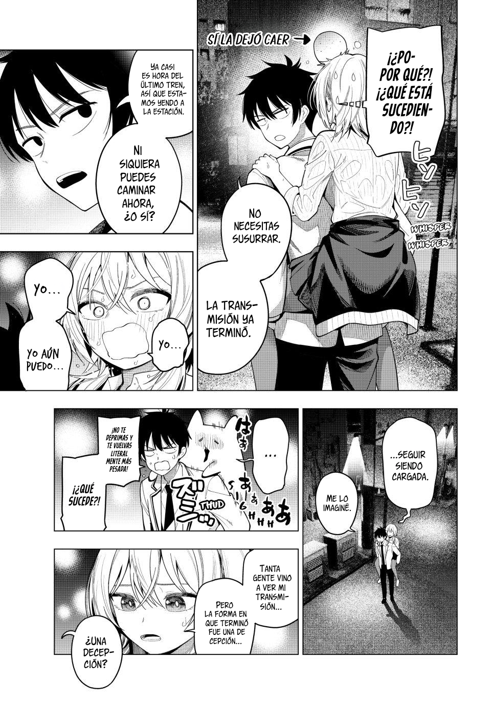 Mayonaka Heart Tune Capítulo 110 - Página 15 en español