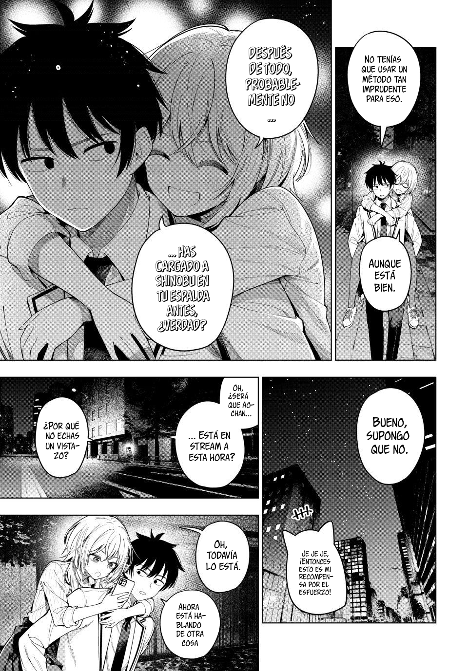 Mayonaka Heart Tune Capítulo 110 - Página 19 en español