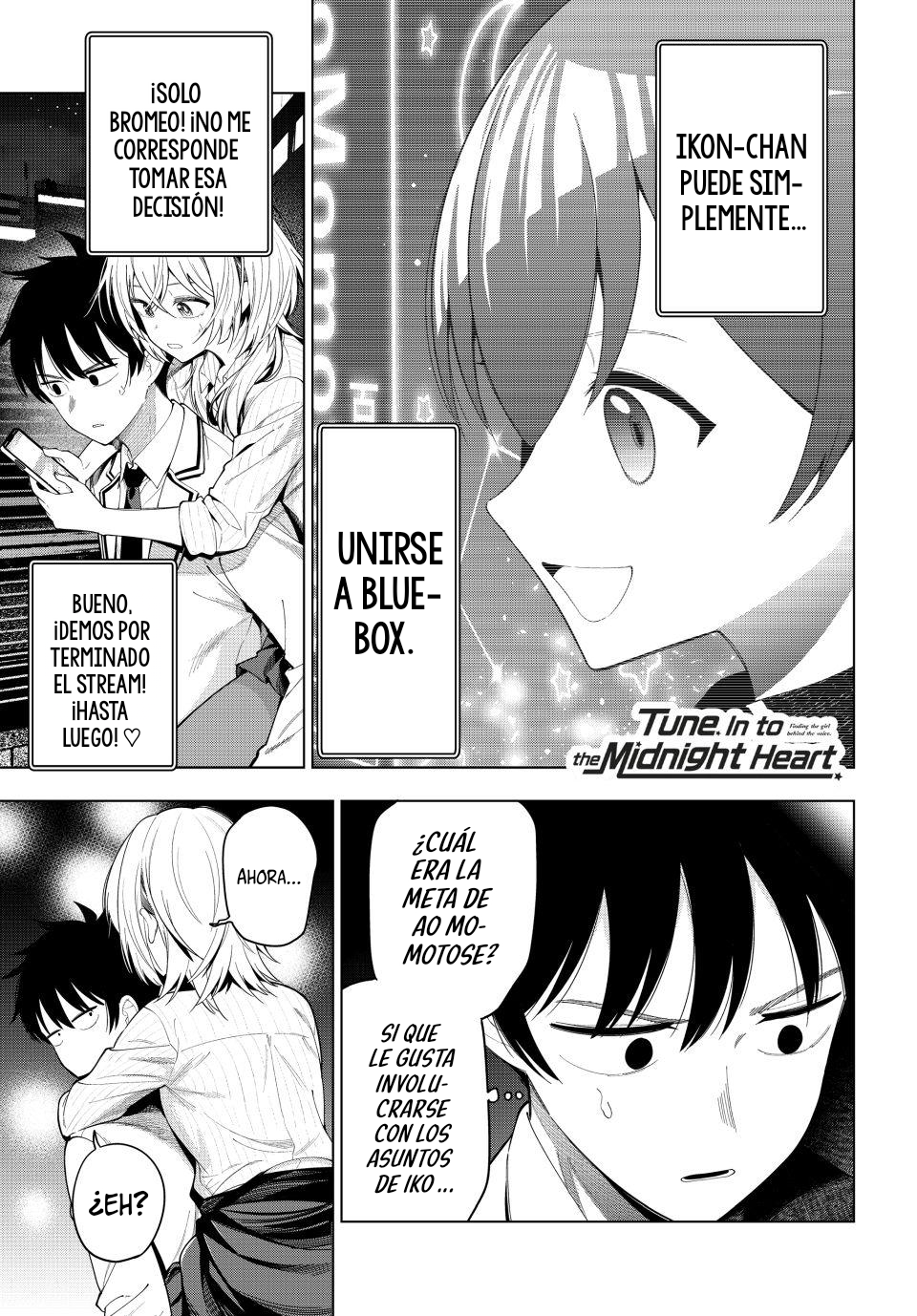 Mayonaka Heart Tune Capítulo 111 - Página 3 en español