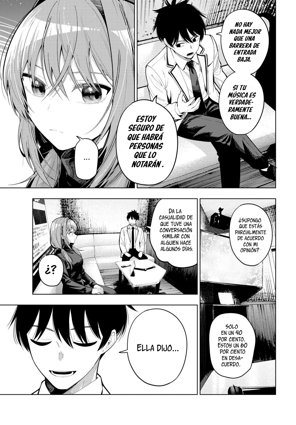 Mayonaka Heart Tune Capítulo 112 - Página 12 en español