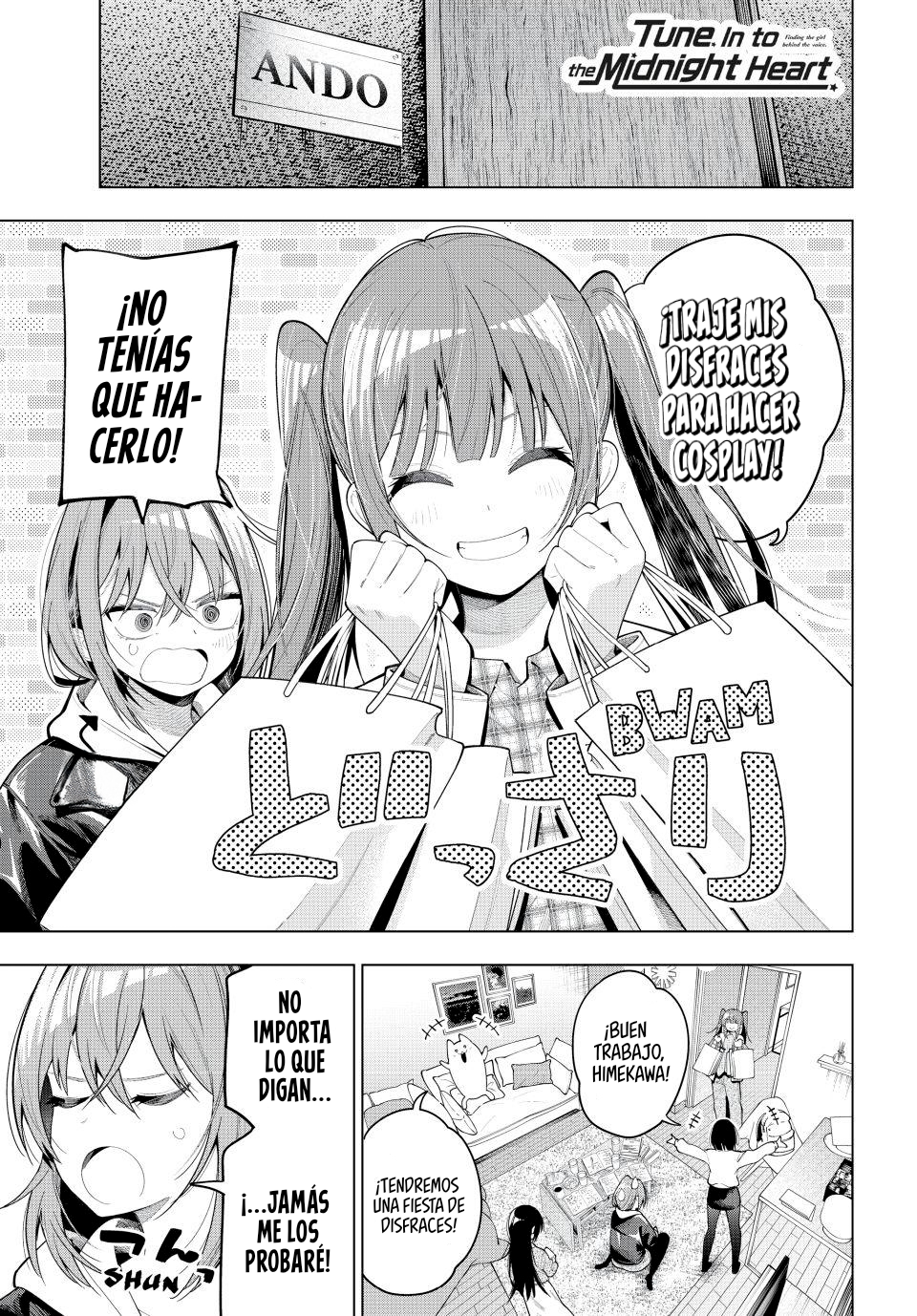 Mayonaka Heart Tune Capítulo 112 - Página 3 en español