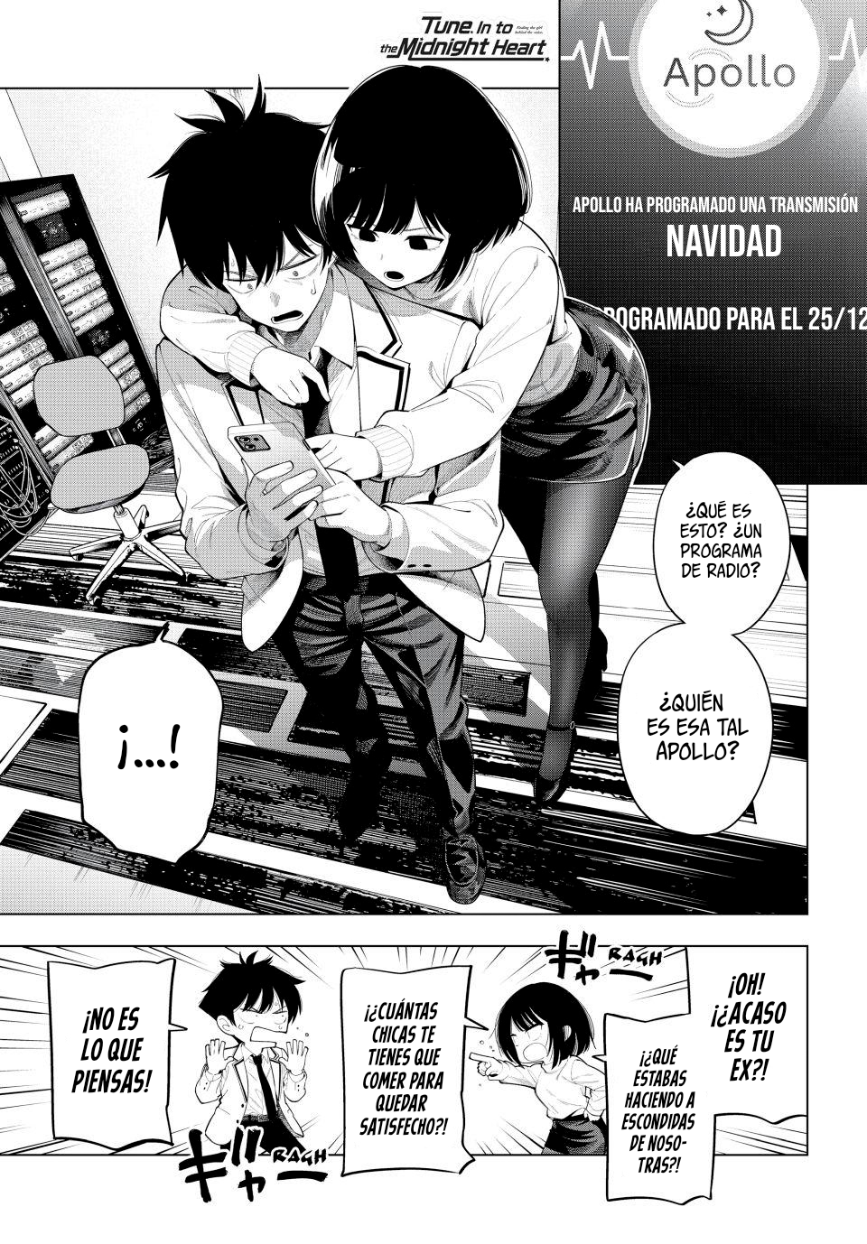 Mayonaka Heart Tune Capítulo 114 - Página 3 en español