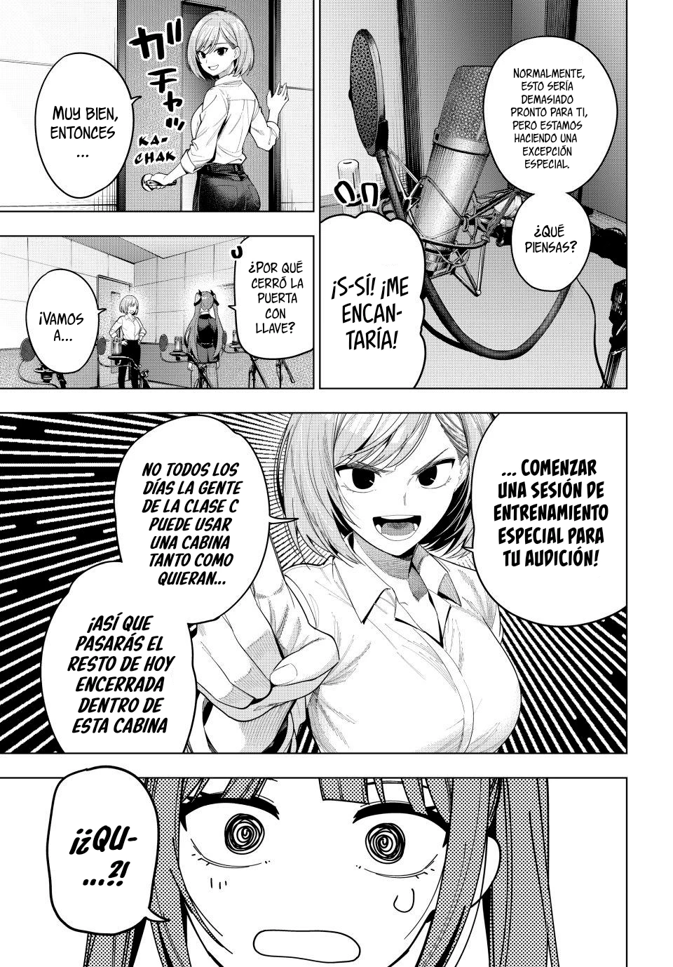 Mayonaka Heart Tune Capítulo 115 - Página 16 en español