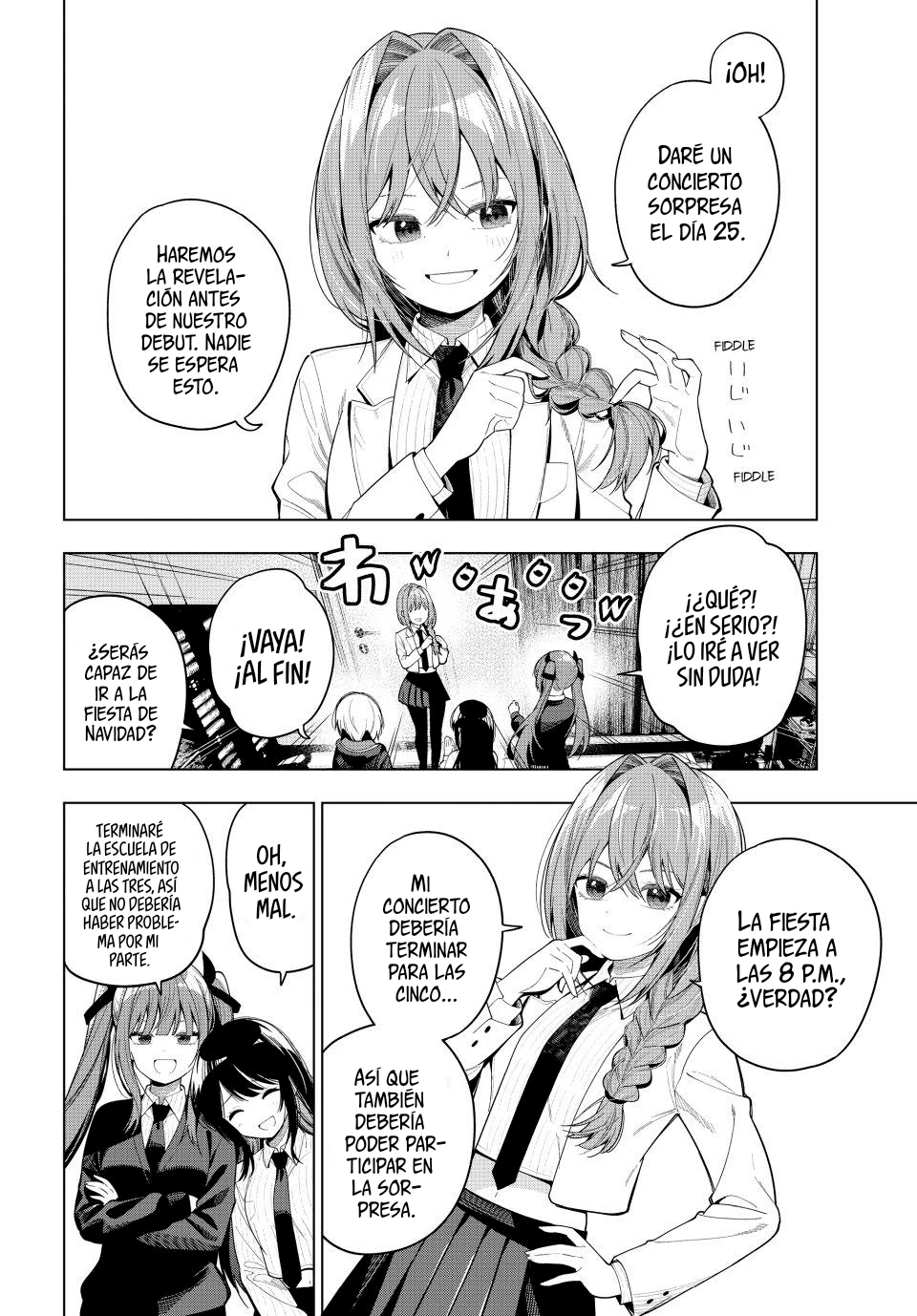 Mayonaka Heart Tune Capítulo 115 - Página 8 en español