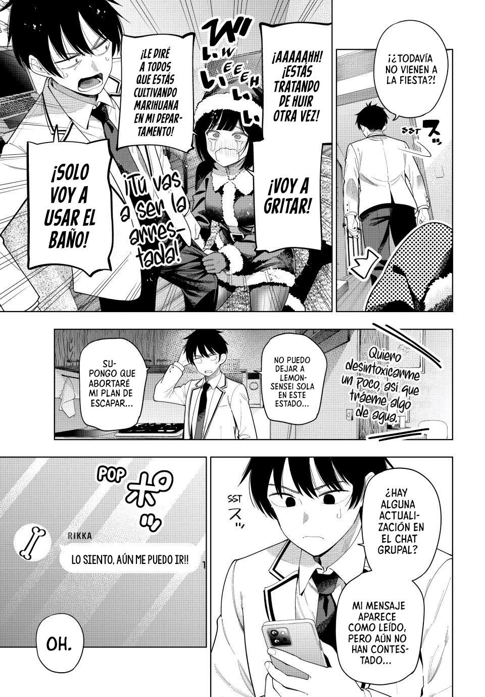 Mayonaka Heart Tune Capítulo 116 - Página 5 en español