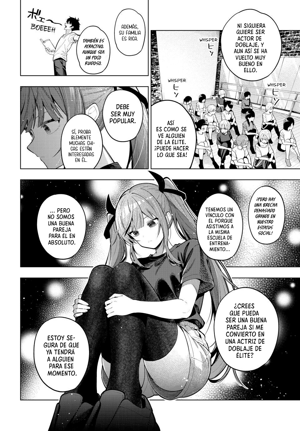 Mayonaka Heart Tune Capítulo 120 - Página 16 en español