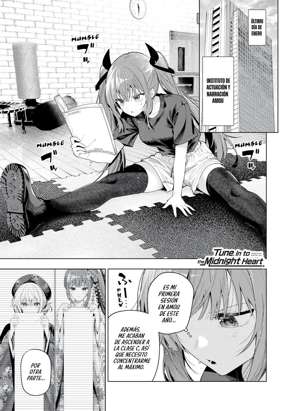 Mayonaka Heart Tune Capítulo 120 - Página 3 en español