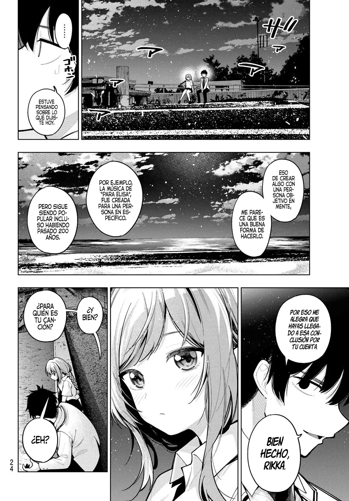 Mayonaka Heart Tune Capítulo 29 - Página 12 en español