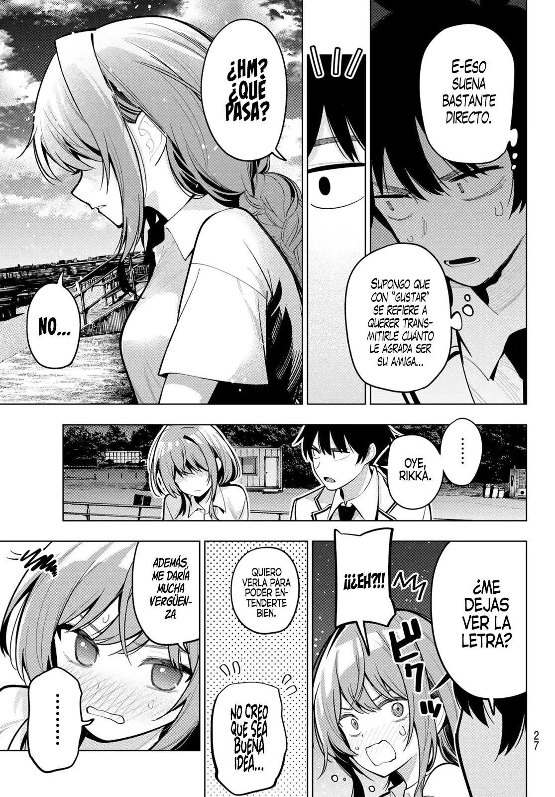Mayonaka Heart Tune Capítulo 29 - Página 15 en español