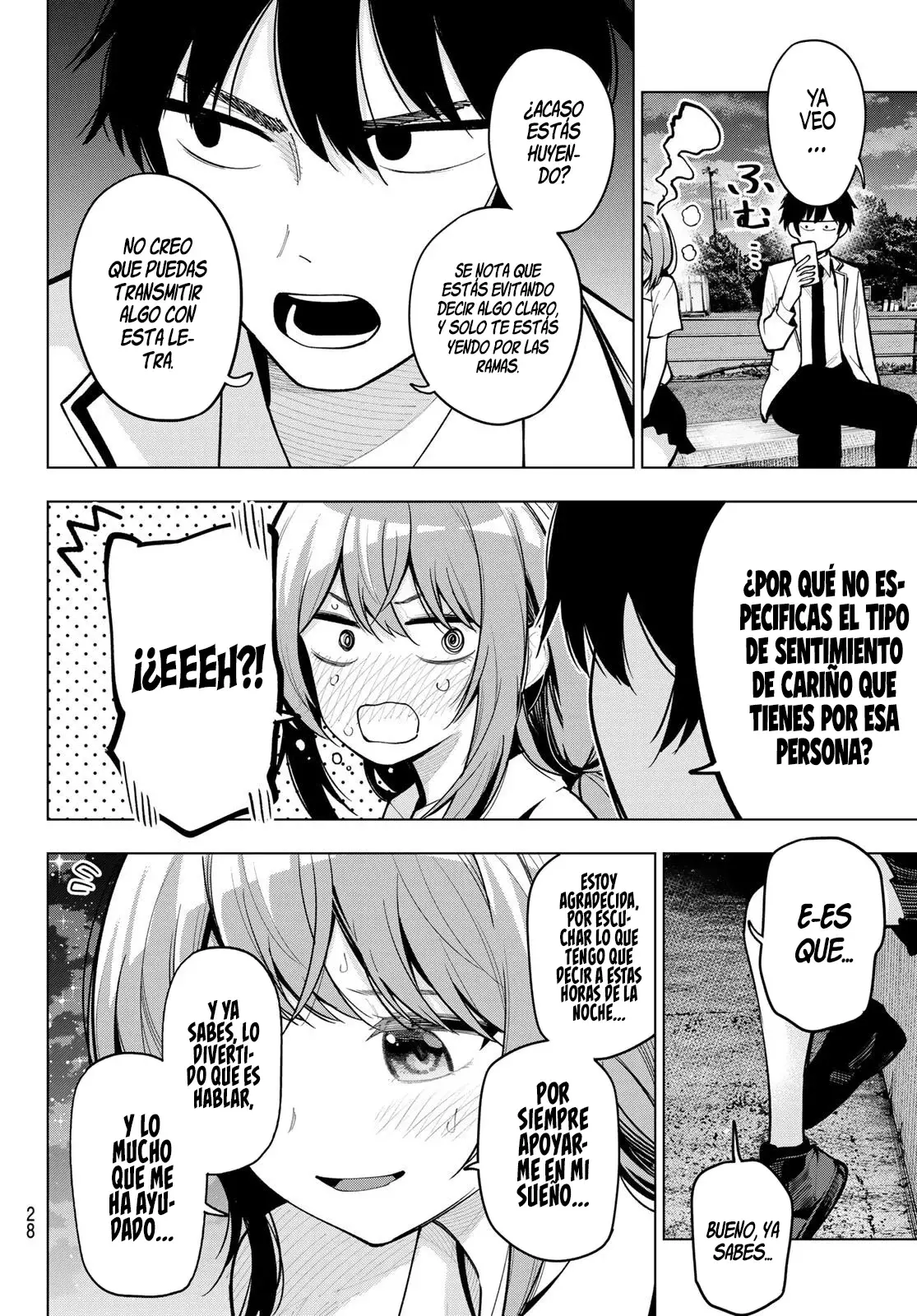 Mayonaka Heart Tune Capítulo 29 - Página 16 en español