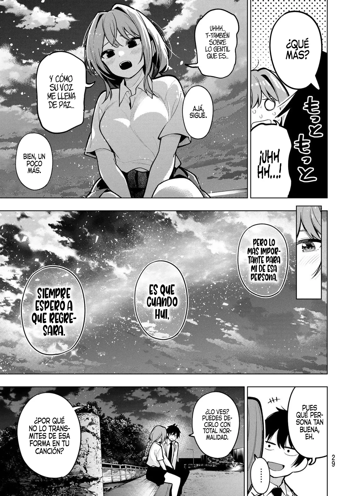 Mayonaka Heart Tune Capítulo 29 - Página 17 en español