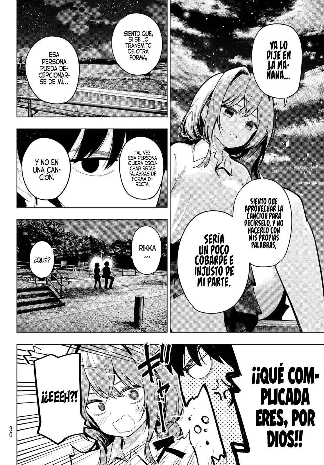 Mayonaka Heart Tune Capítulo 29 - Página 18 en español