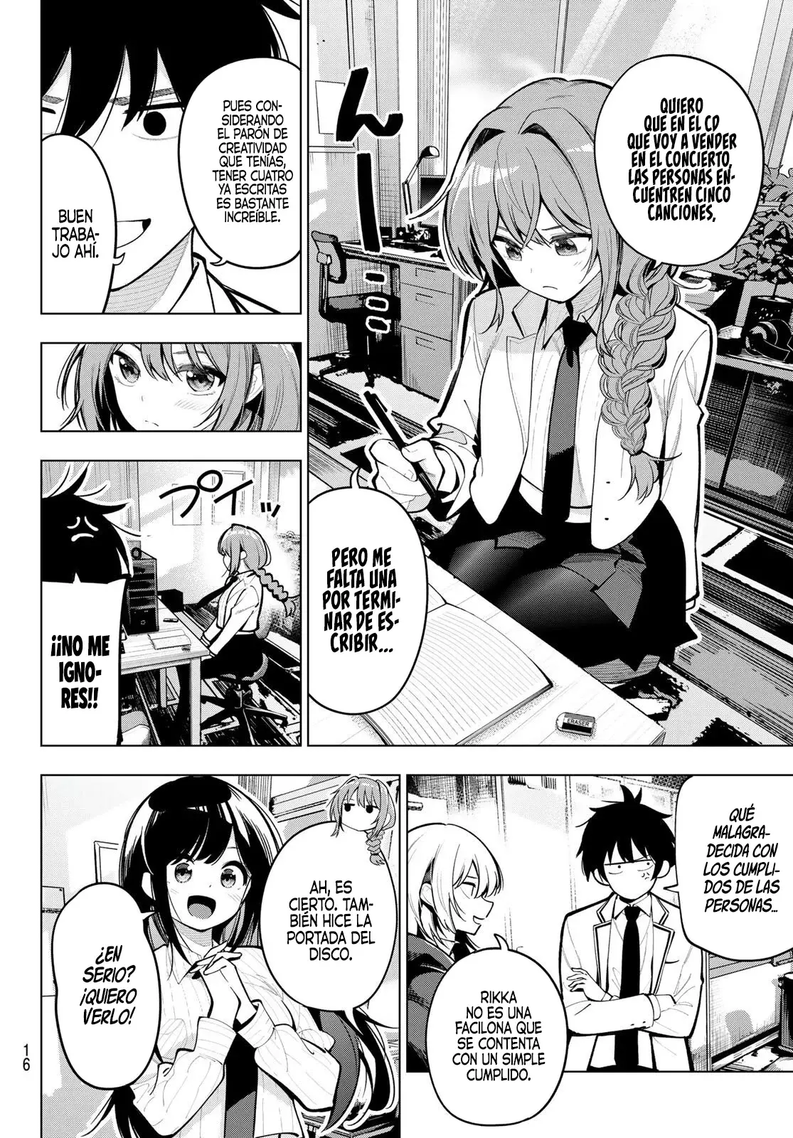 Mayonaka Heart Tune Capítulo 29 - Página 4 en español