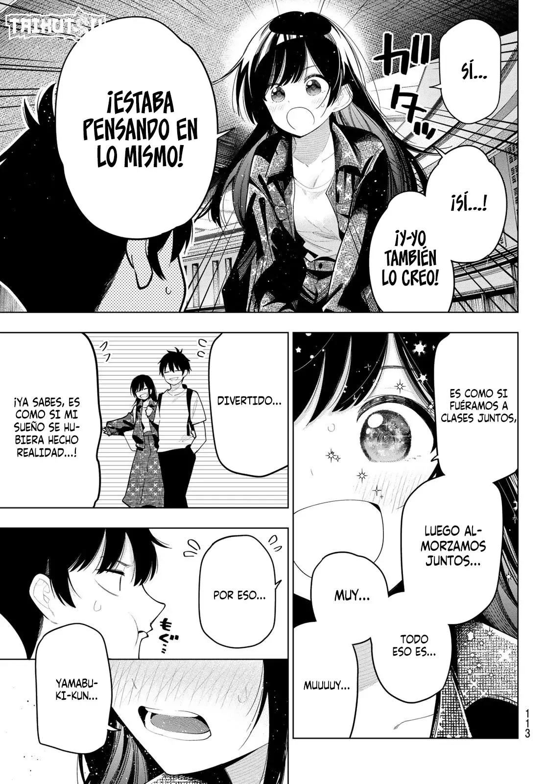 Mayonaka Heart Tune Capítulo 47 - Página 14 en español