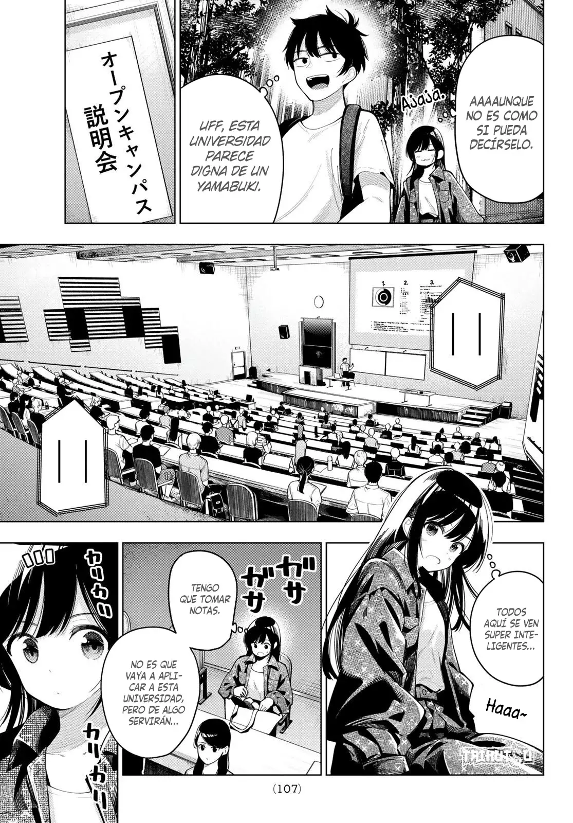Mayonaka Heart Tune Capítulo 47 - Página 8 en español
