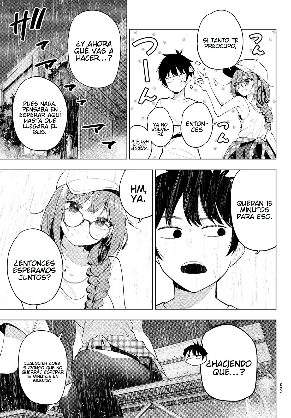 Mayonaka Heart Tune Capítulo 50 - Página 16 en español