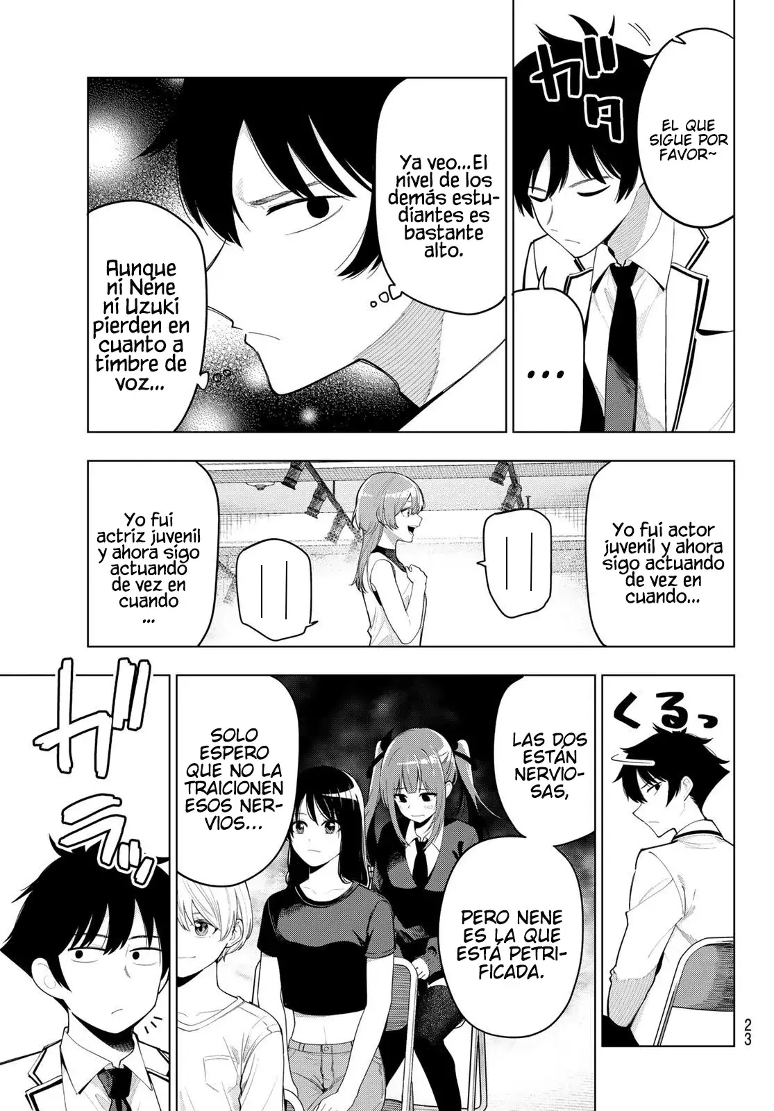 Mayonaka Heart Tune Capítulo 53 - Página 11 en español
