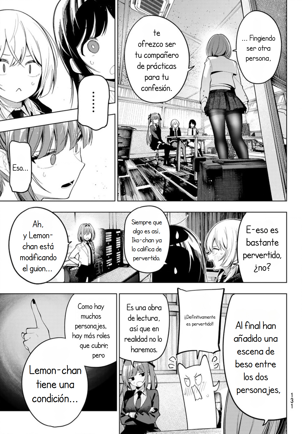 Mayonaka Heart Tune Capítulo 62 - Página 8 en español