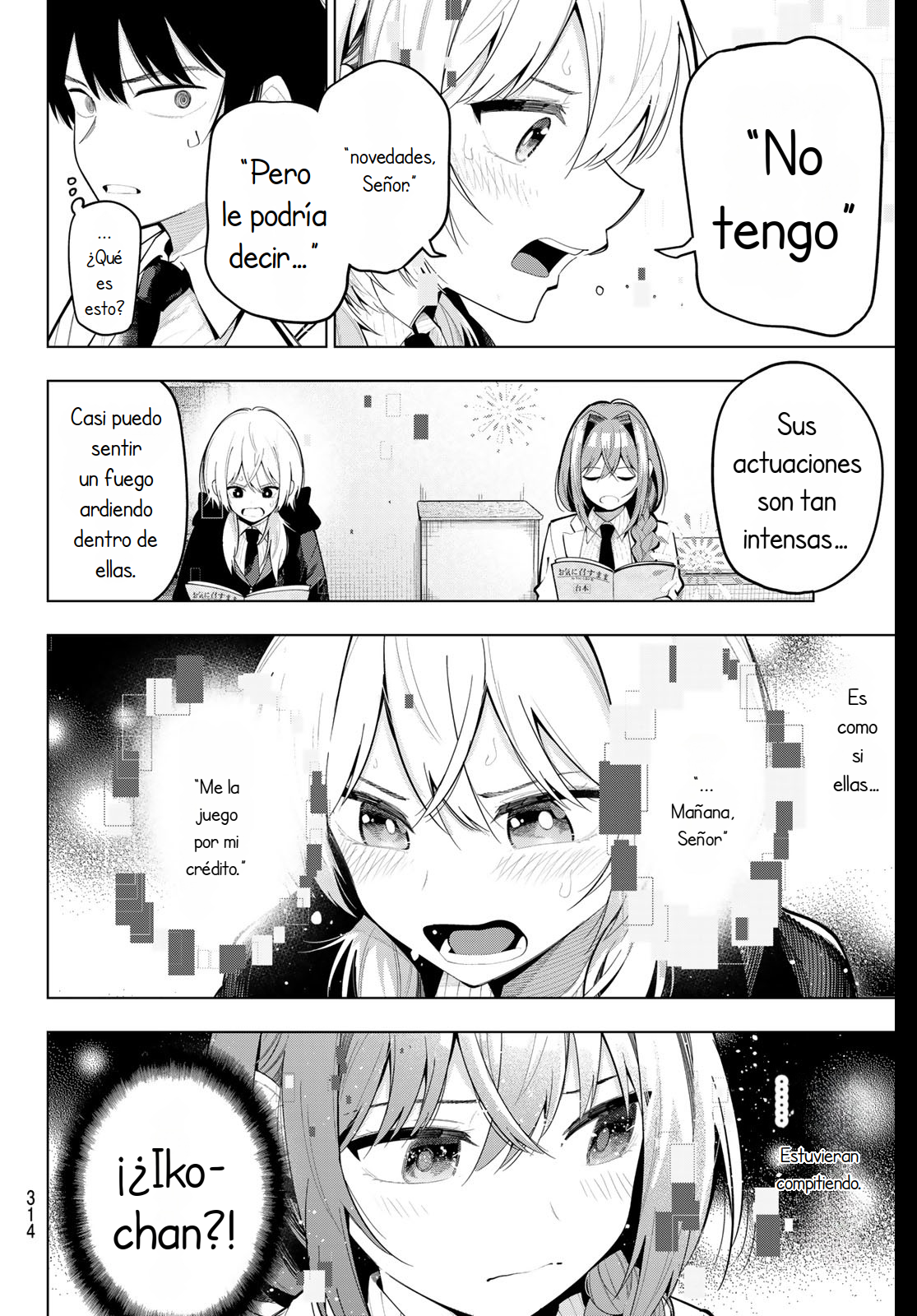 Mayonaka Heart Tune Capítulo 66 - Página 9 en español