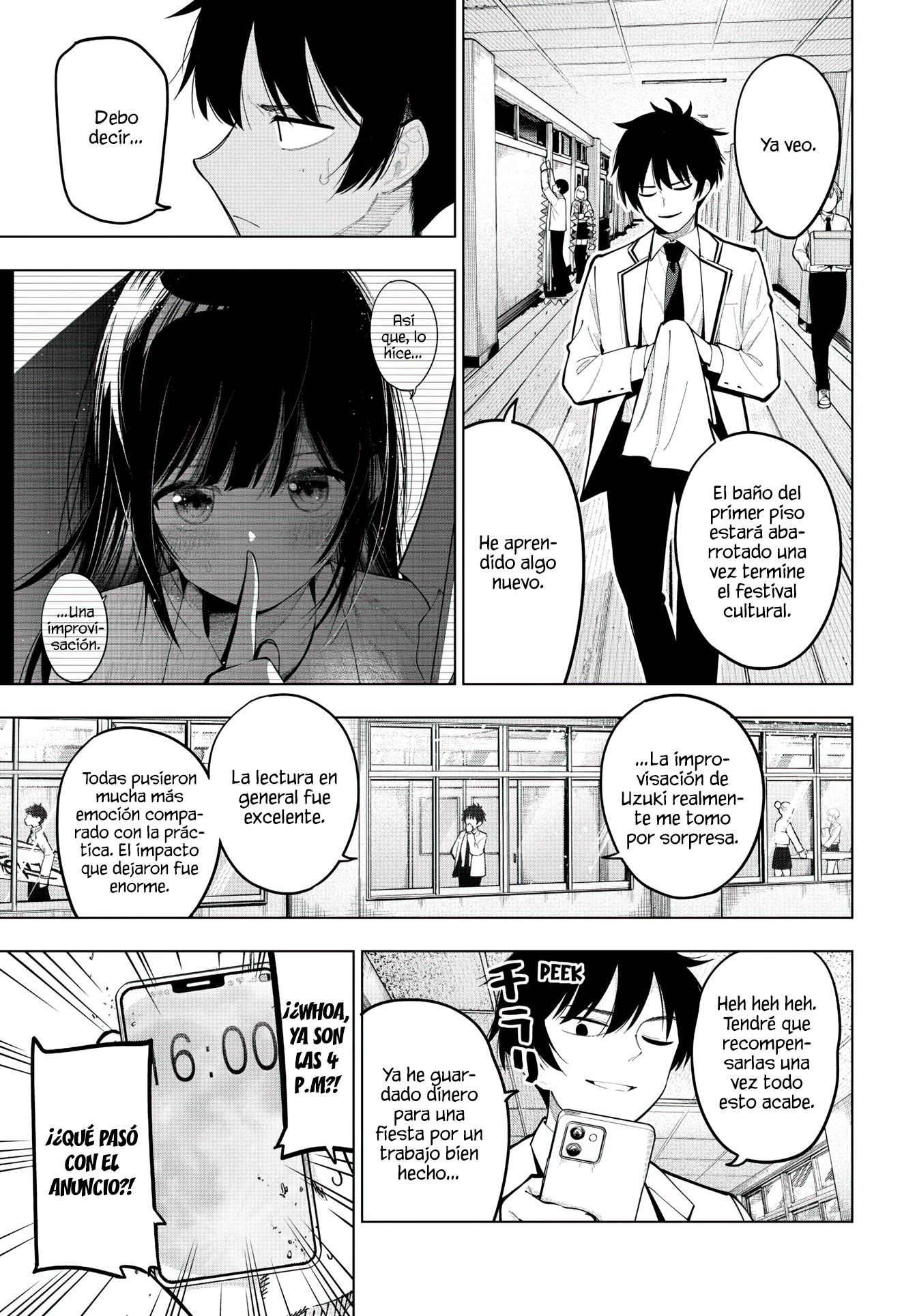 Mayonaka Heart Tune Capítulo 68 - Página 11 en español