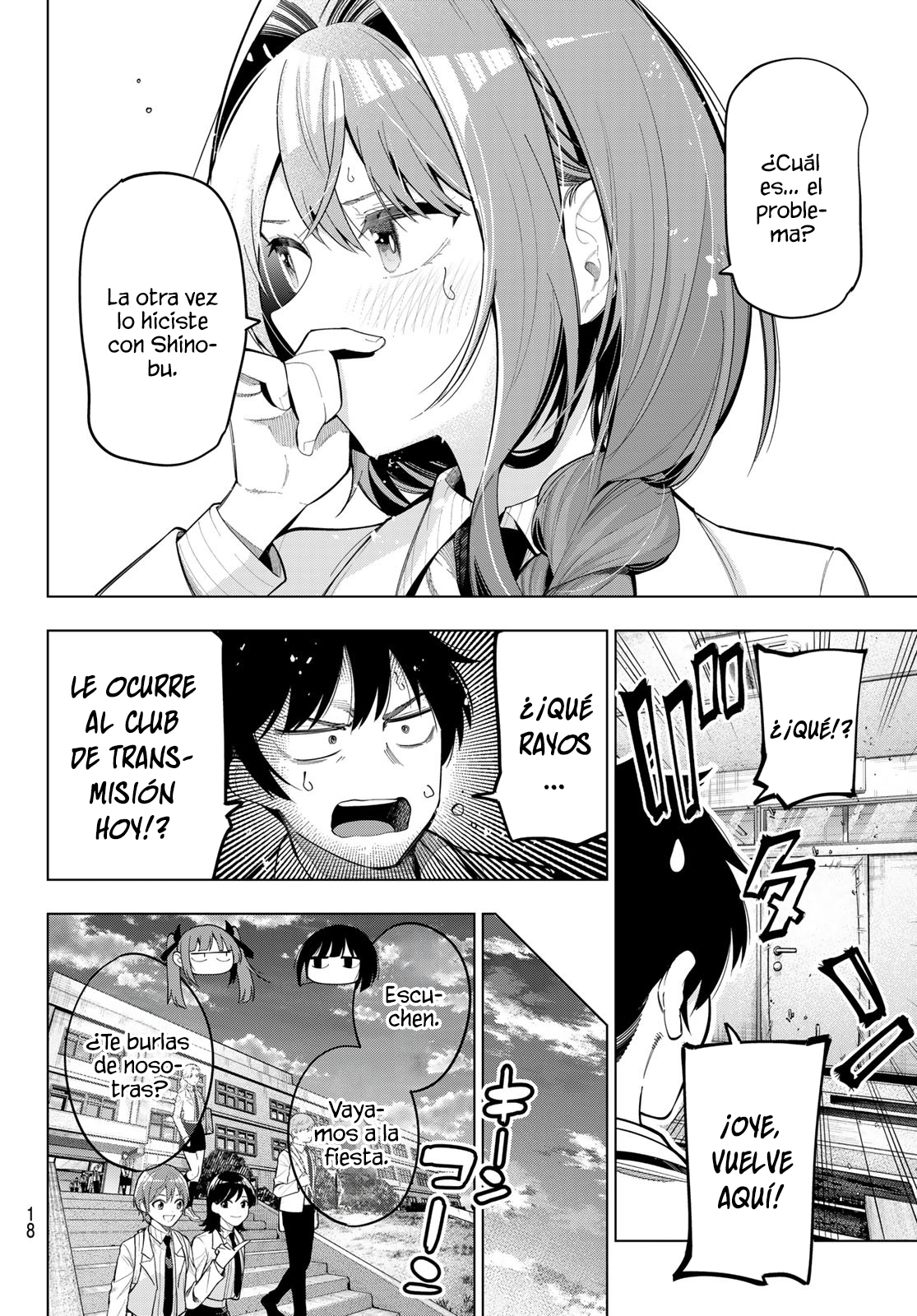Mayonaka Heart Tune Capítulo 69 - Página 8 en español