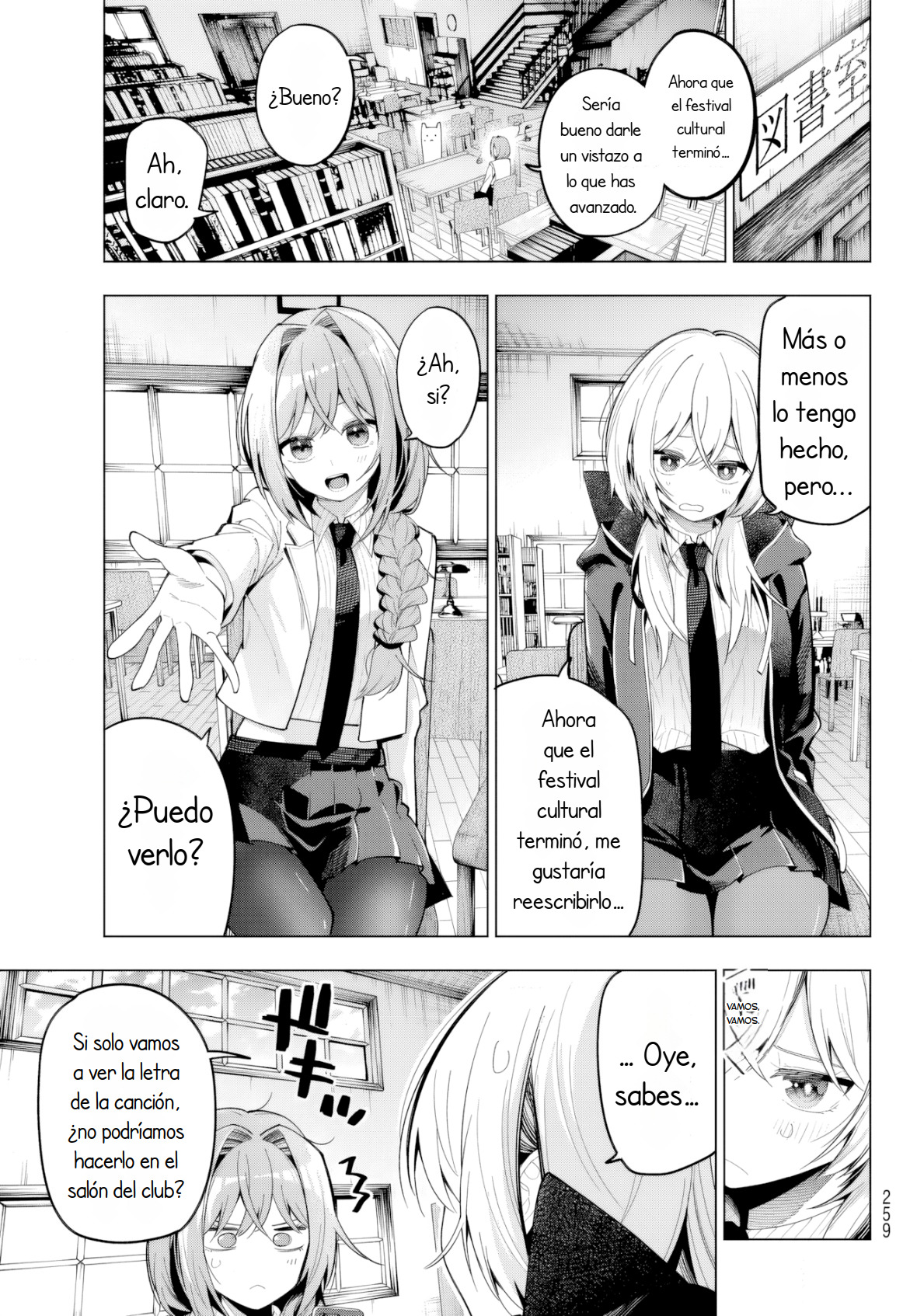 Mayonaka Heart Tune Capítulo 70 - Página 8 en español