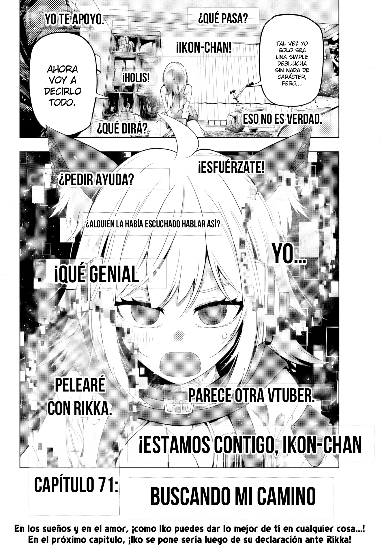 Mayonaka Heart Tune Capítulo 71 - Página 21 en español