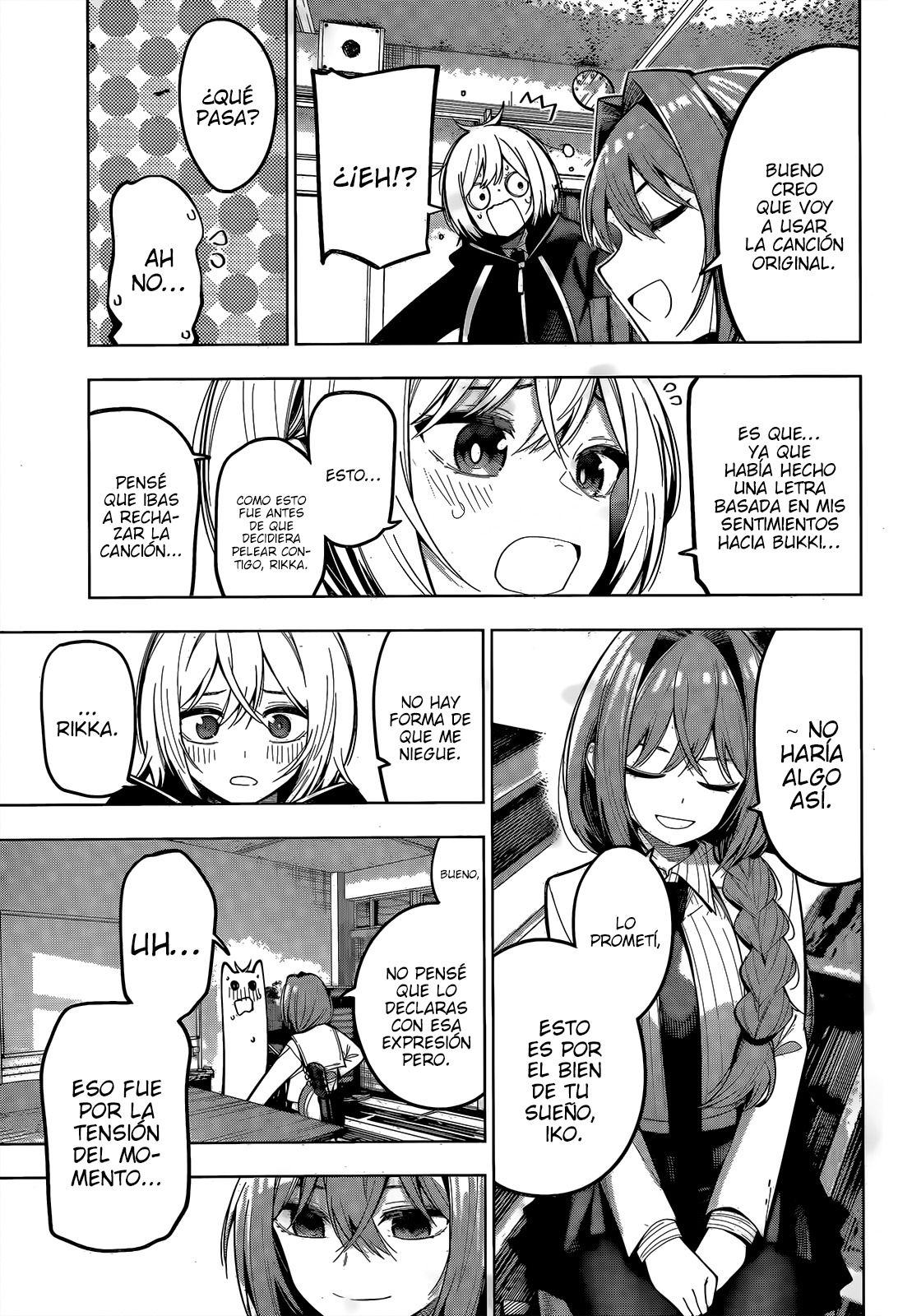 Mayonaka Heart Tune Capítulo 72 - Página 12 en español