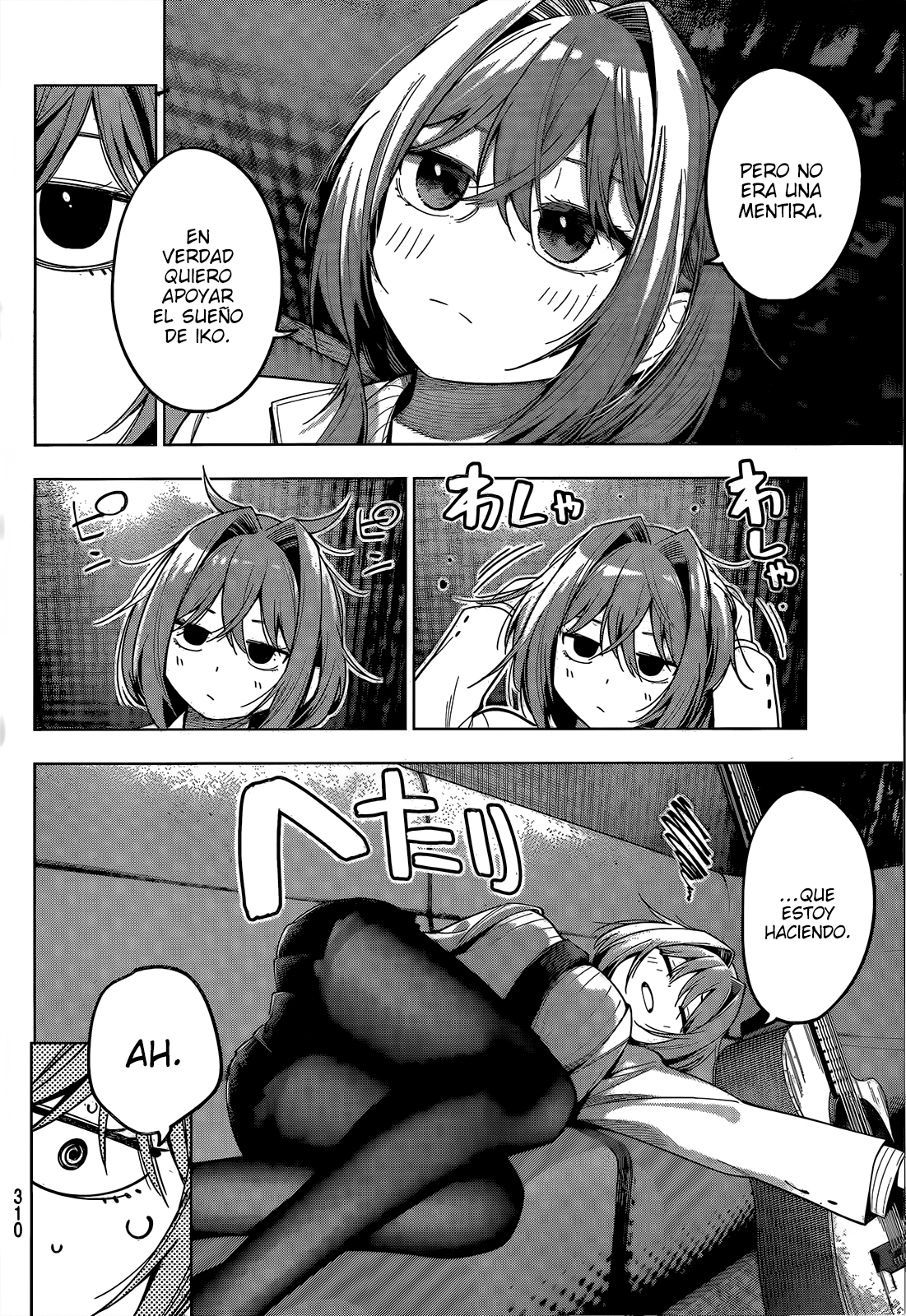 Mayonaka Heart Tune Capítulo 72 - Página 17 en español