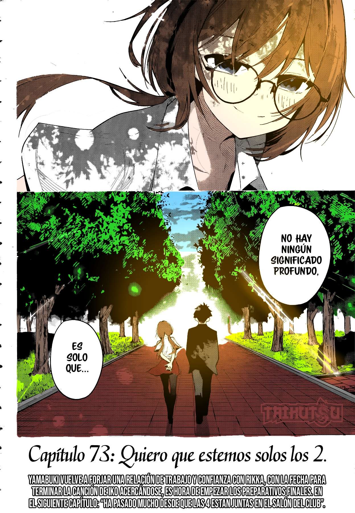 Mayonaka Heart Tune Capítulo 73 - Página 22 en español