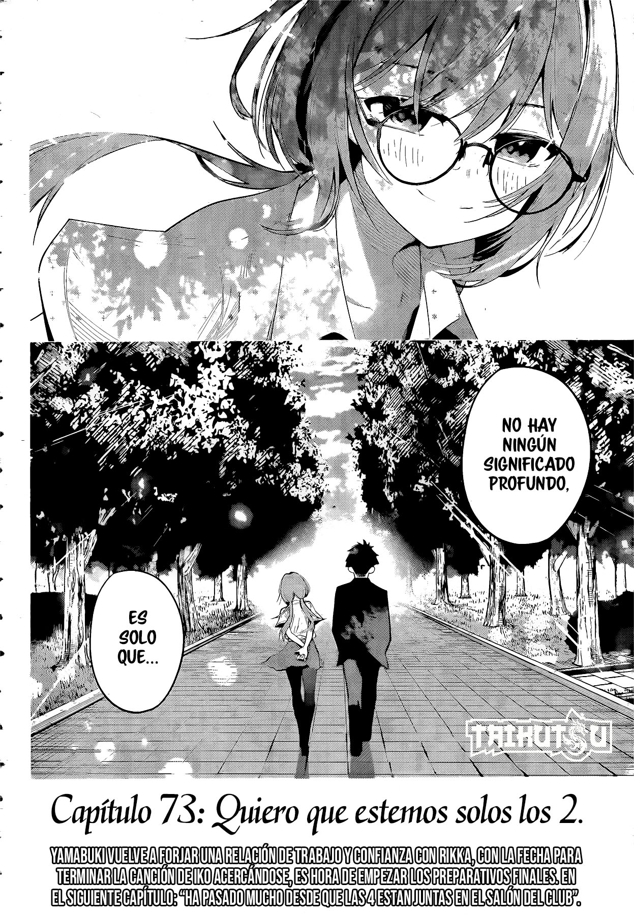 Mayonaka Heart Tune Capítulo 73 - Página 23 en español