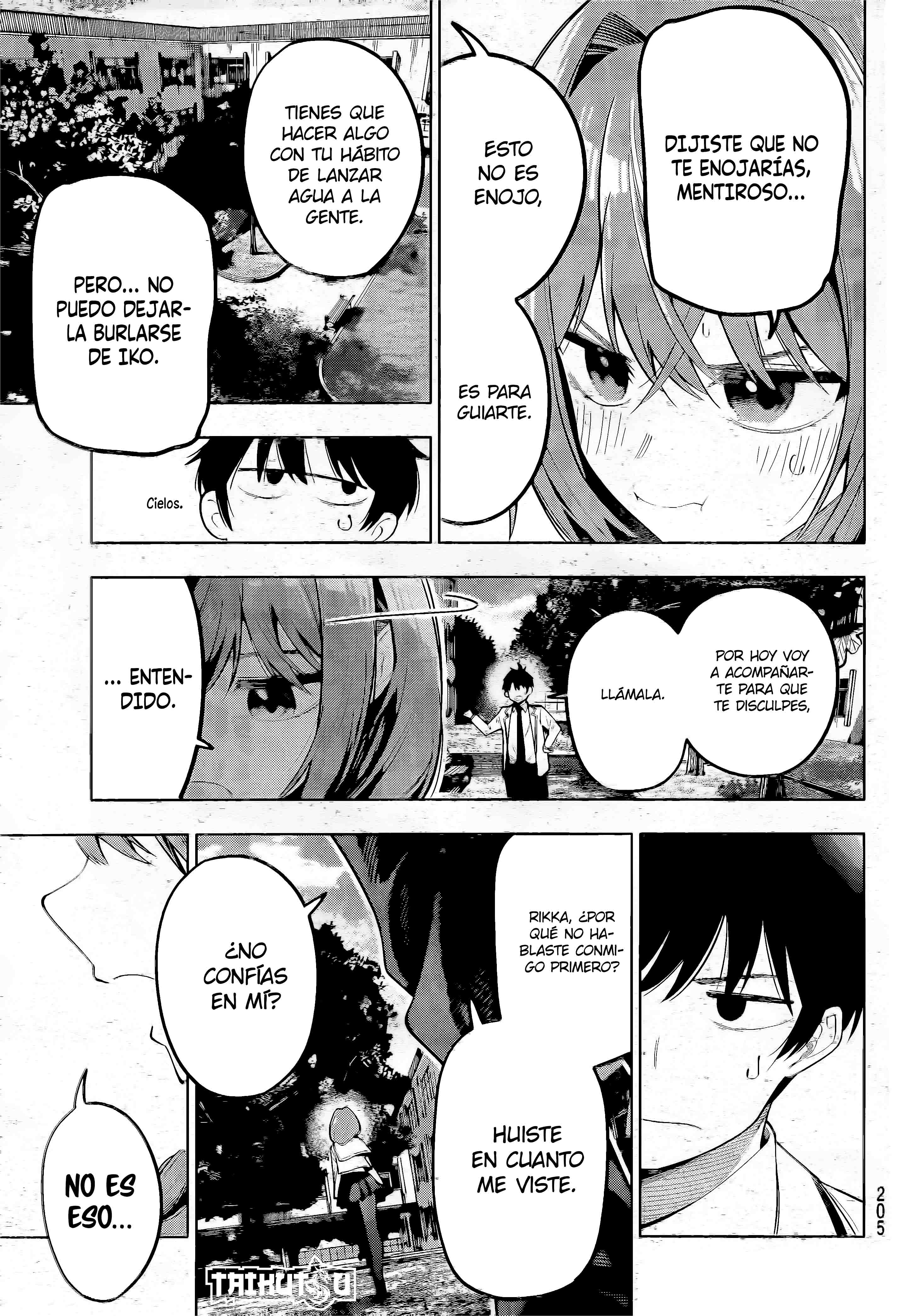 Mayonaka Heart Tune Capítulo 73 - Página 8 en español