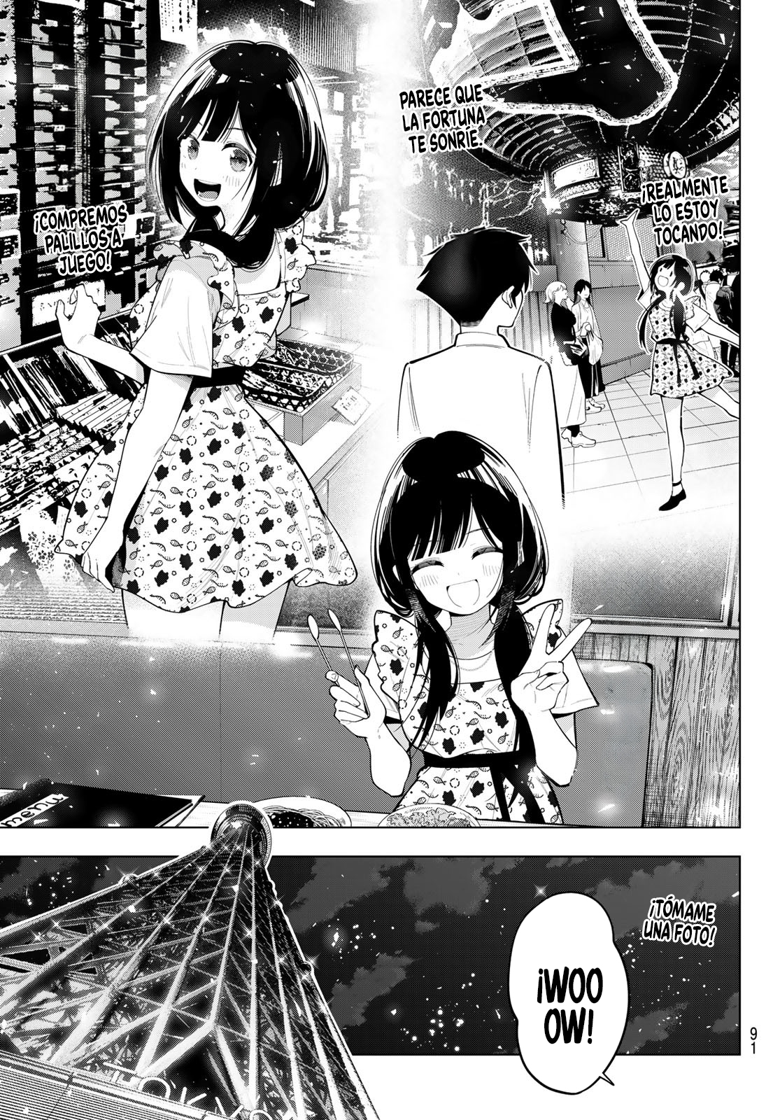 Mayonaka Heart Tune Capítulo 77 - Página 9 en español