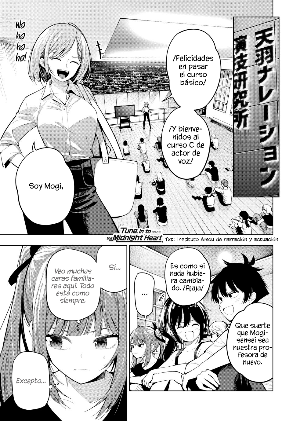Mayonaka Heart Tune Capítulo 84 - Página 3 en español