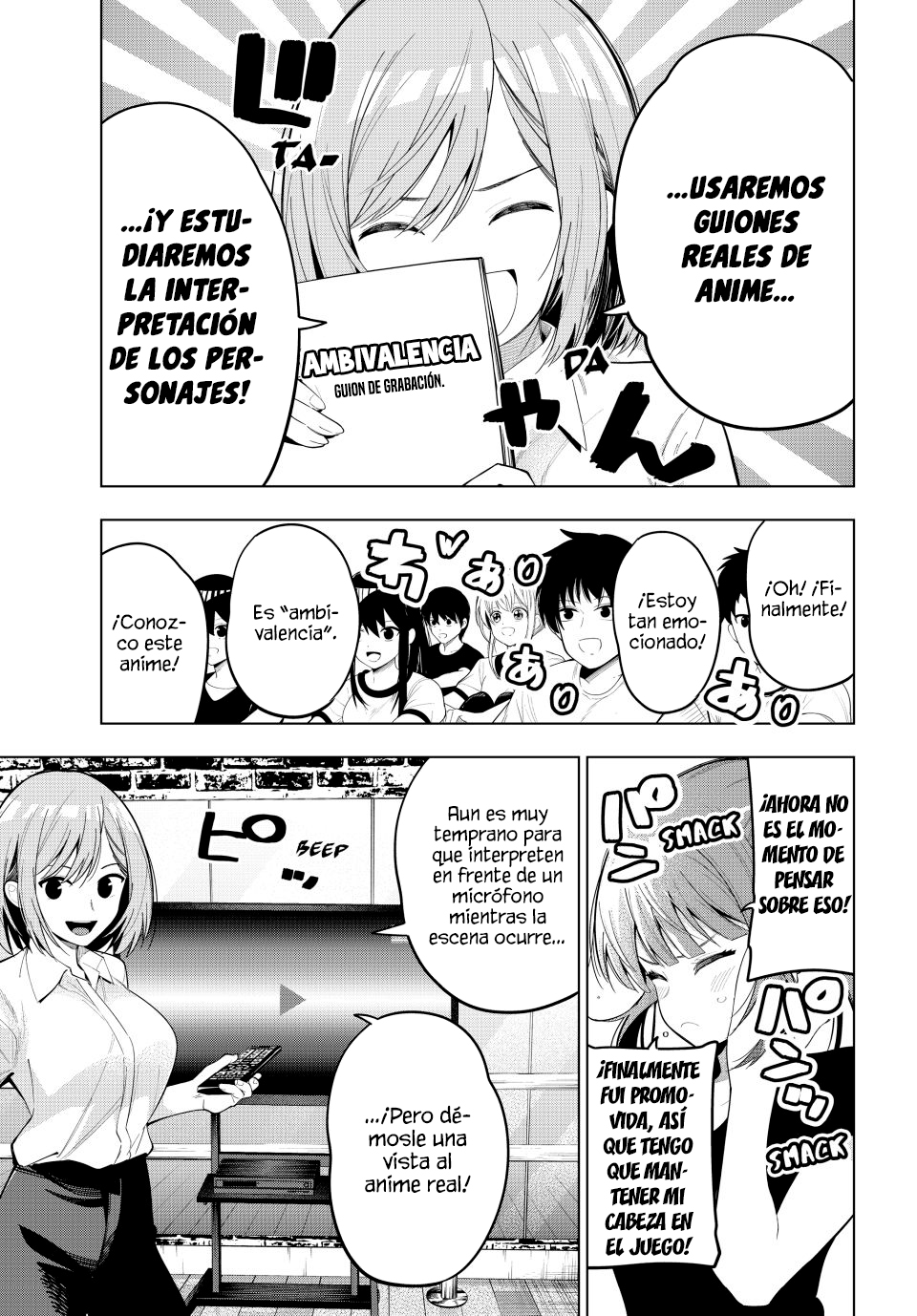 Mayonaka Heart Tune Capítulo 84 - Página 7 en español