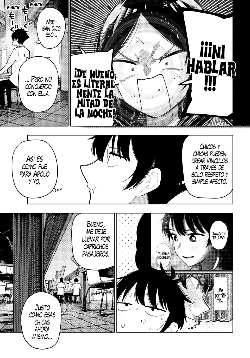 Mayonaka Heart Tune Capítulo 86 - Página 8 en español