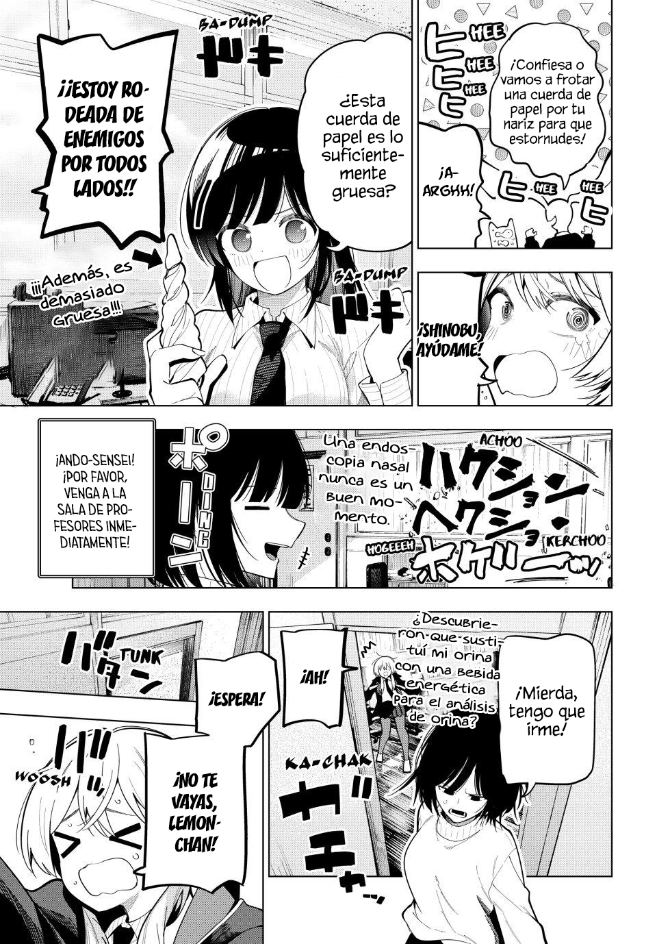 Mayonaka Heart Tune Capítulo 98 - Página 8 en español