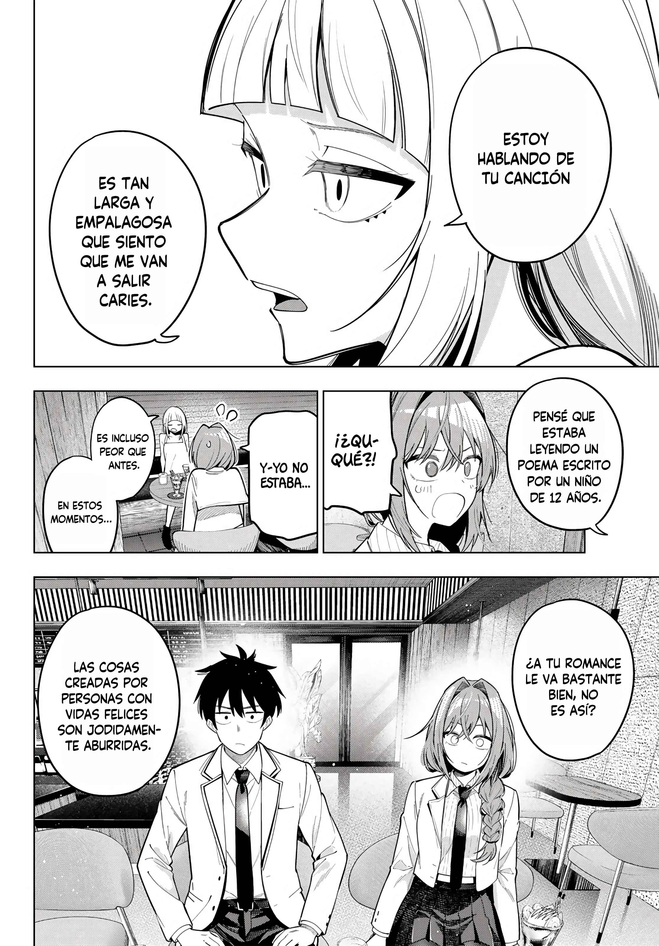 Mayonaka Heart Tune Capítulo 99 - Página 14 en español