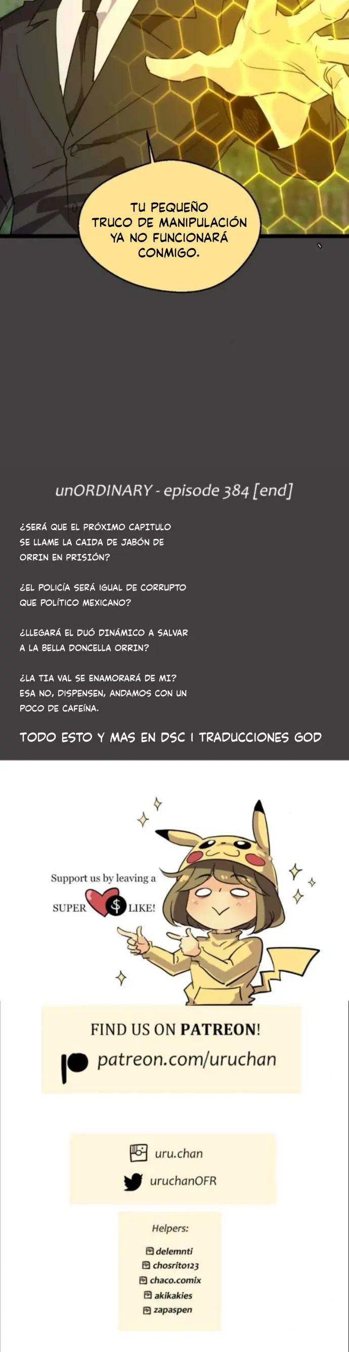 UnORDINARY Capítulo 384 - Página 84 en español