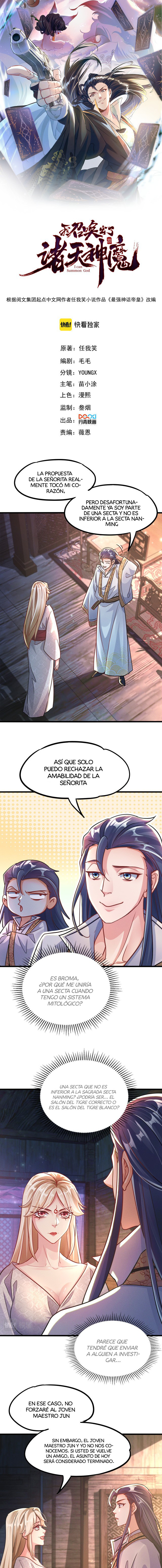 El Invocador de Demonios y Dioses Capítulo 16 - Página 4 en español